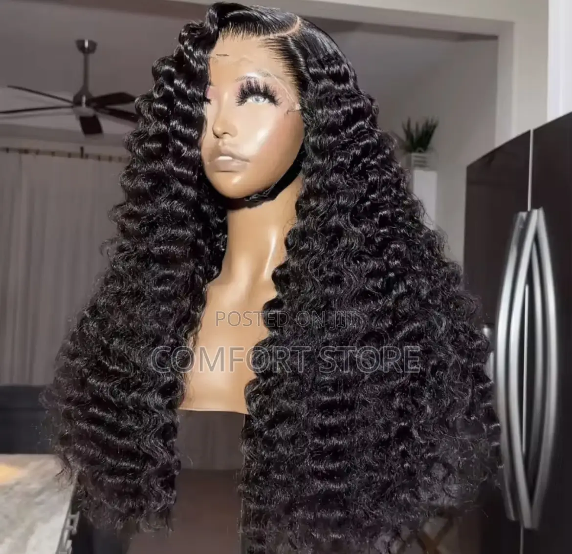 13*4 Deep Wave 32 Inch Full Lace Closure Human Hair Wigs