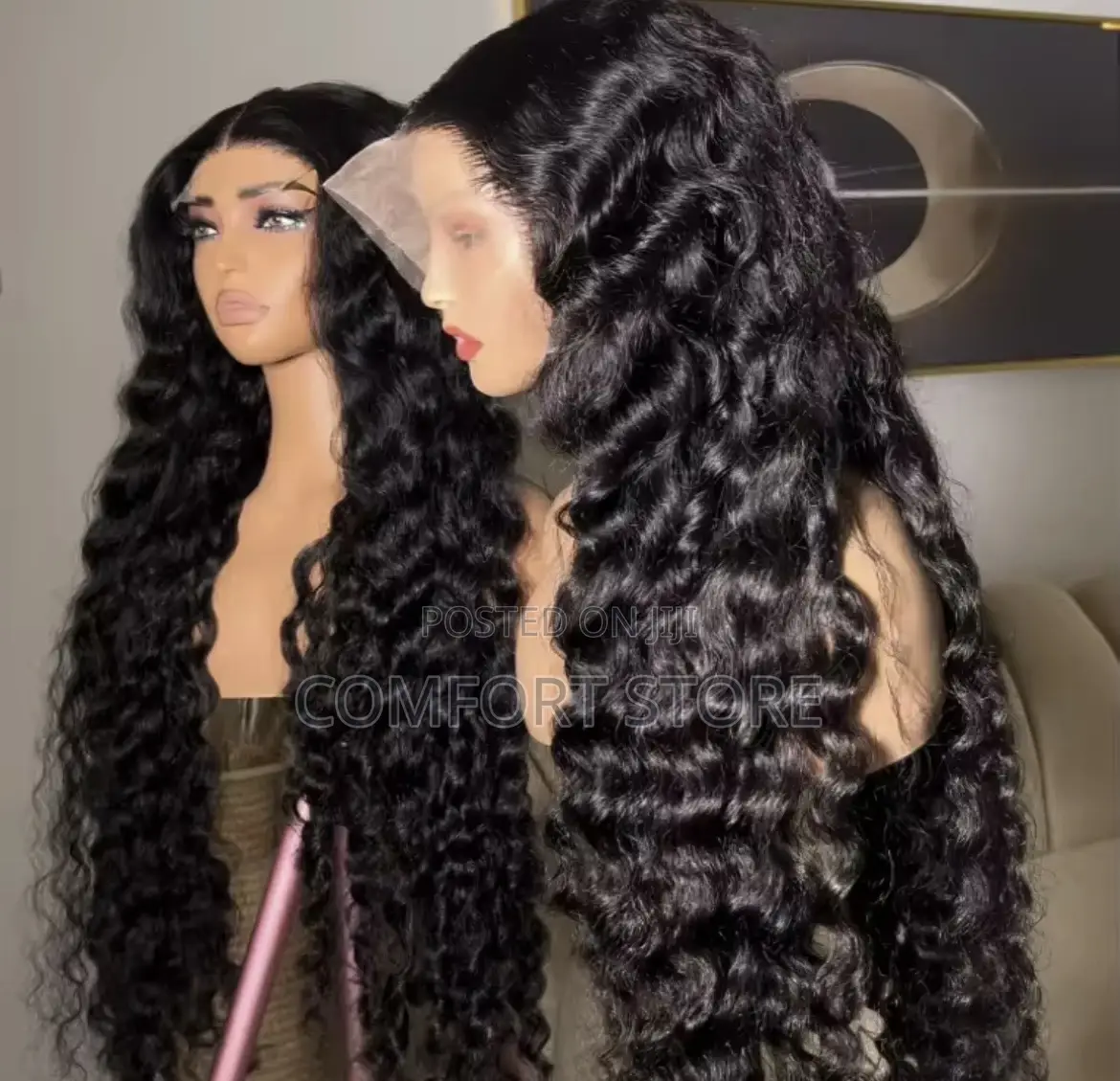13*4 Deep Wave 32 Inch Full Lace Closure Human Hair Wigs