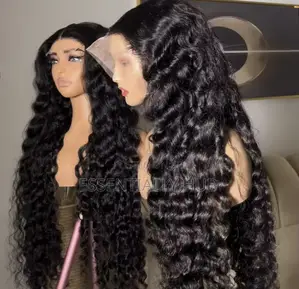 13*4 Deep Wave 32 Inch Full Lace Closure Human Hair Wigs