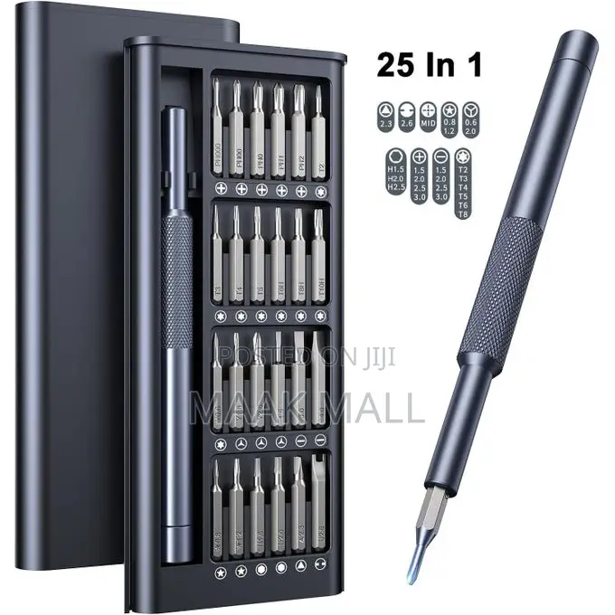 25-in-1 Small Precision Screwdriver Set Magnetic Mini Repair Tool Kit