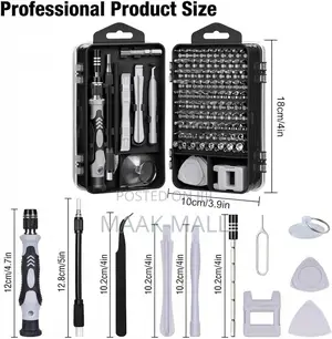 115 in 1 Precision Screwdriver Set Used for Electronic Repair.