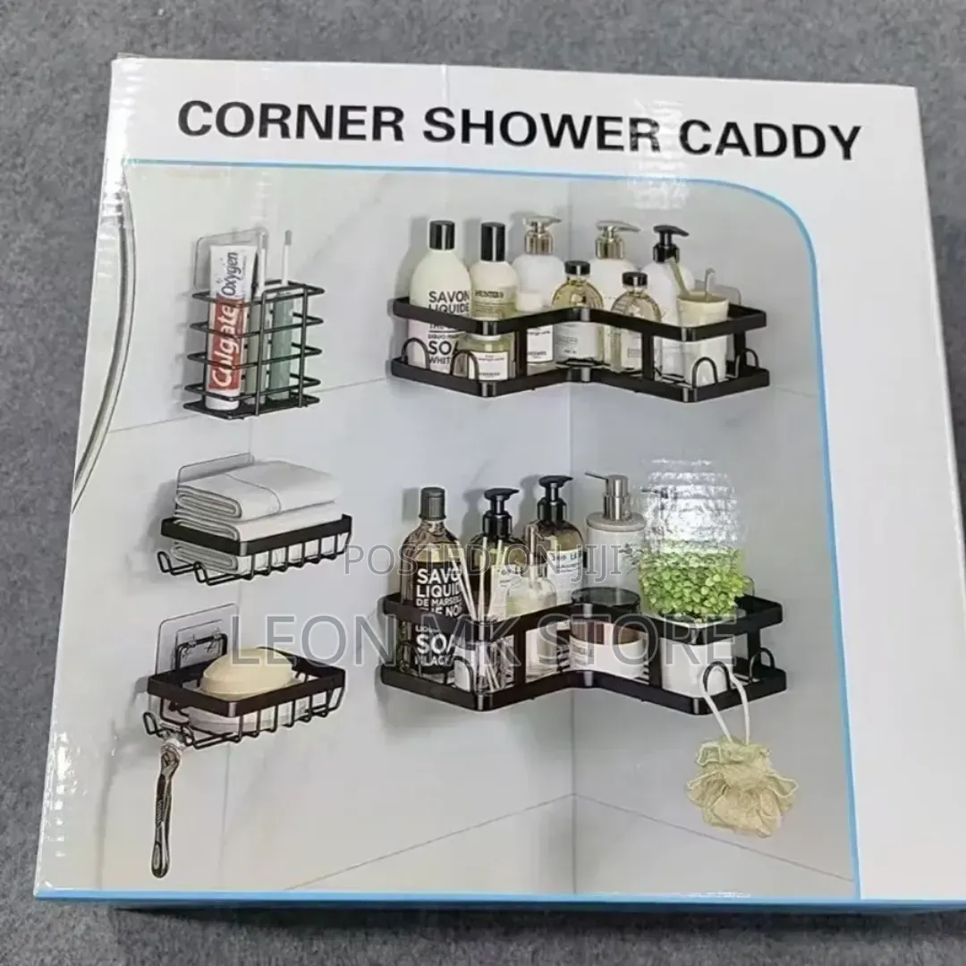Bathroom Shelves Storage Rack 5 PCS
