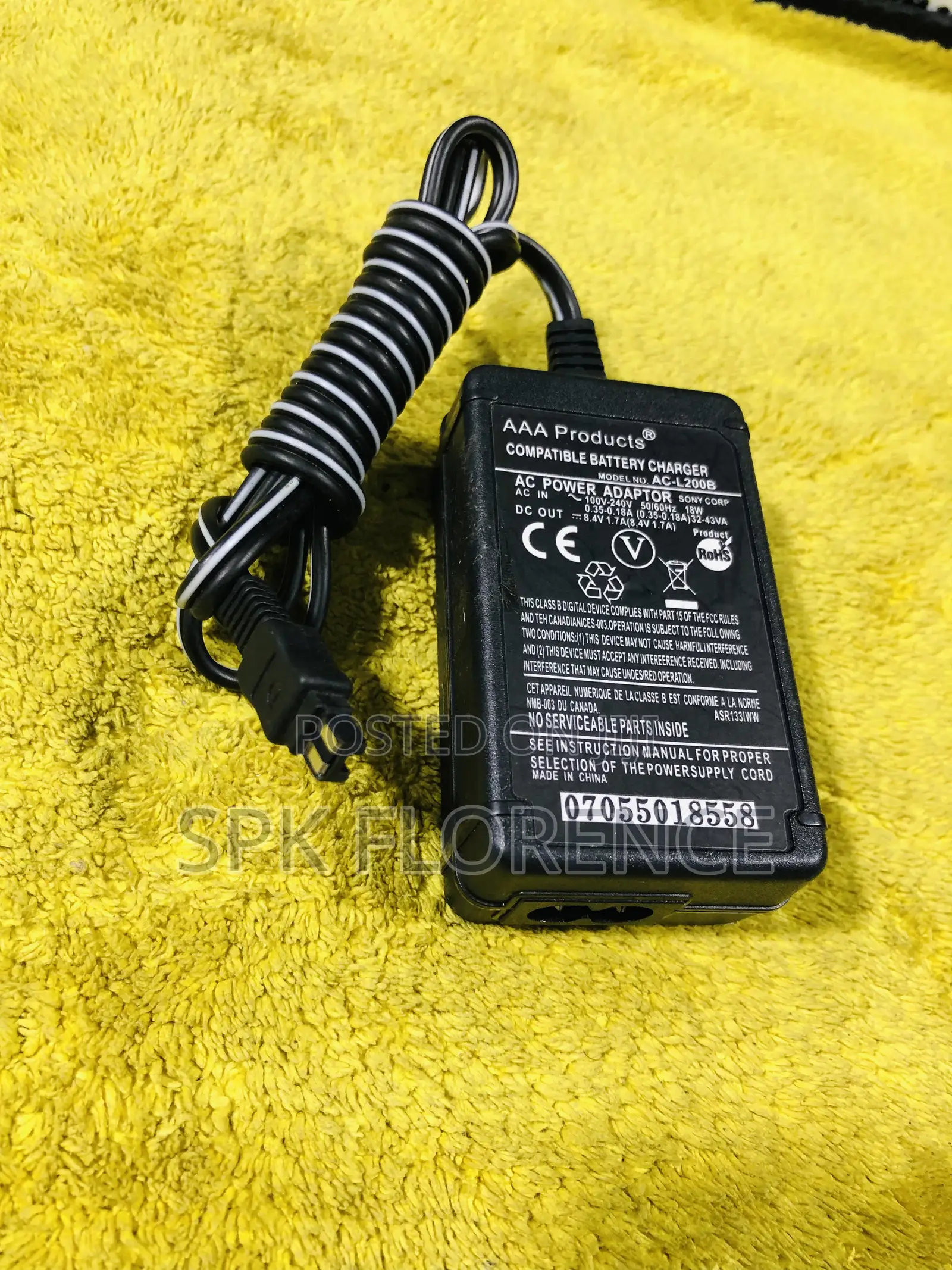 Ac-L200b 8.4v Battery Charger