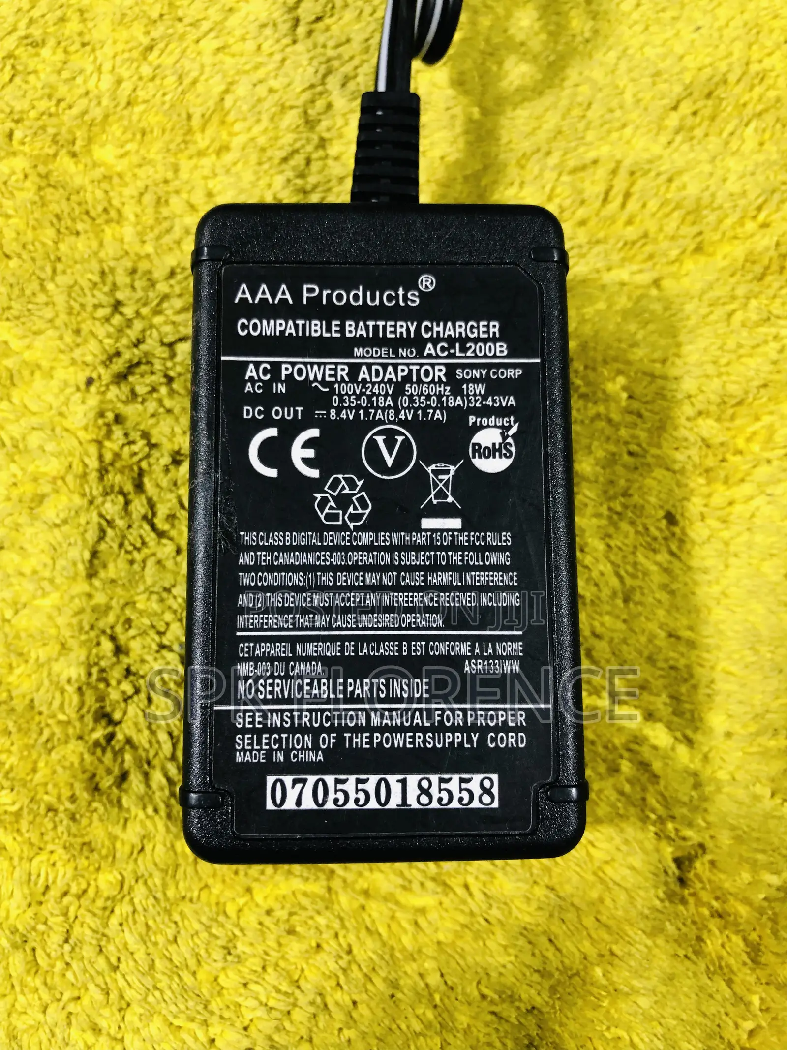 Ac-L200b 8.4v Battery Charger