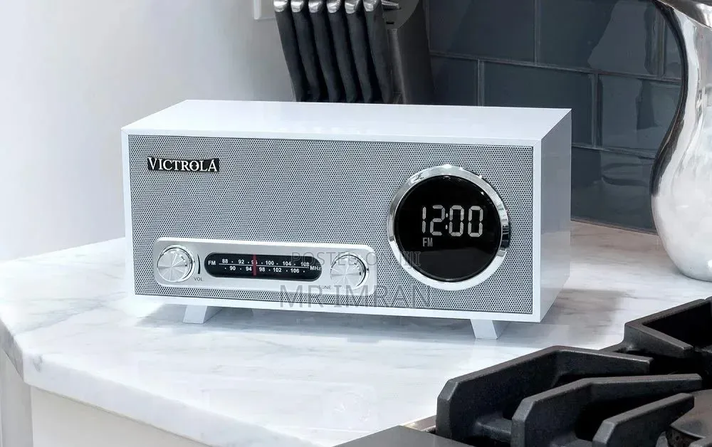 Victrola Broadway Bluetooth Clock Radio