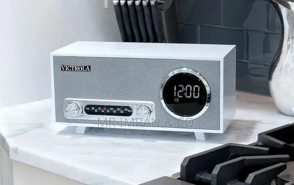Victrola Broadway Bluetooth Clock Radio