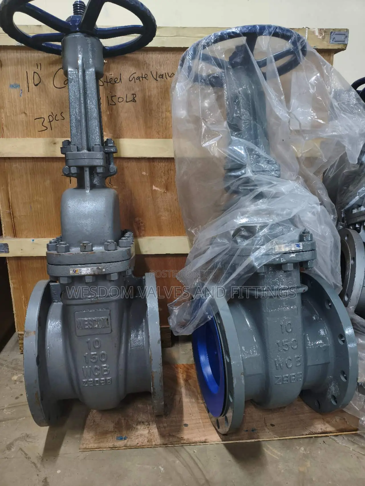 Carbon Steel Gate Valve (Wcb 150lb) - 10" (Dn250) Available