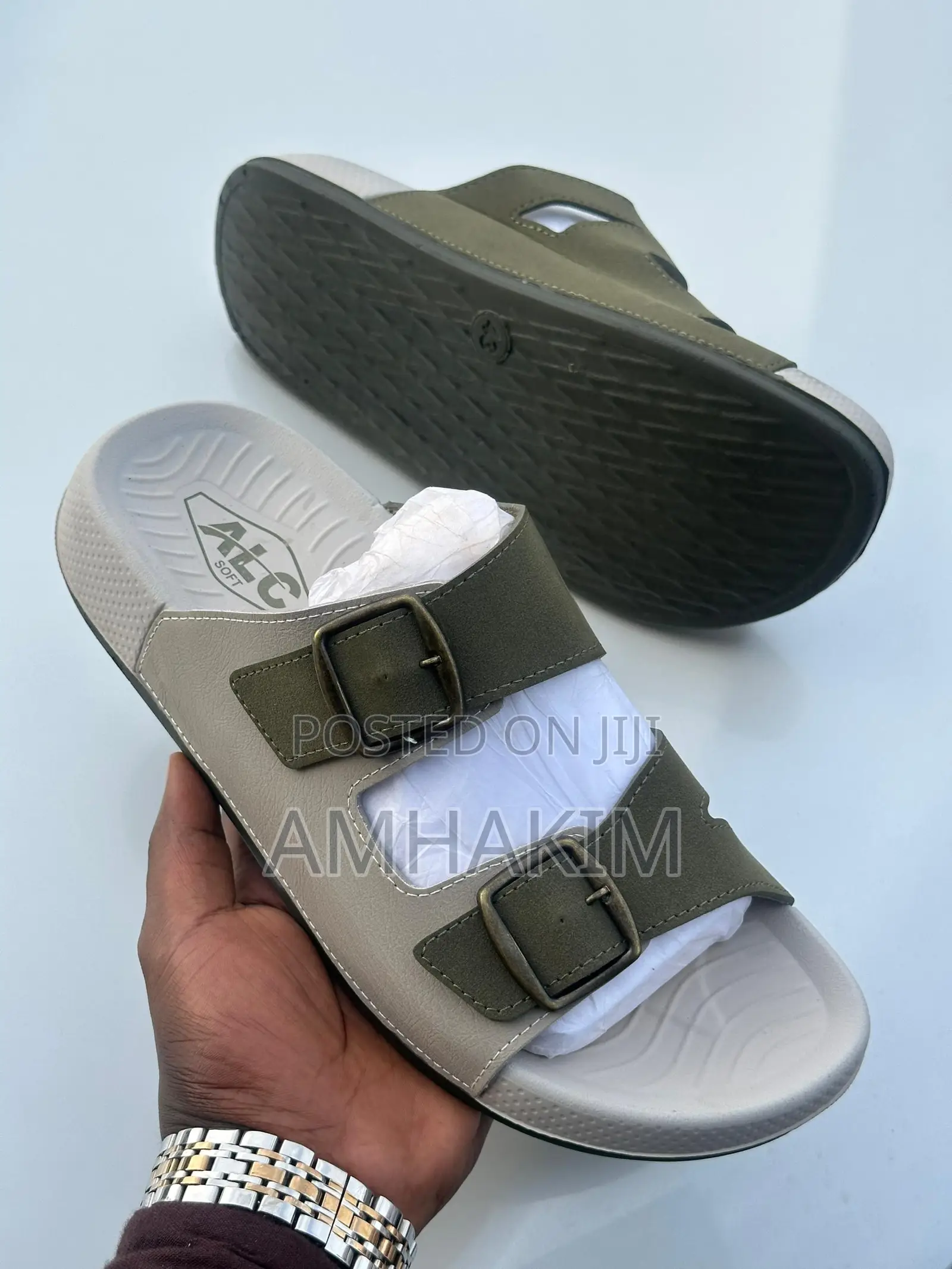 Classic Men's Turkey Alc Soft Comfortable Sandals in Stock