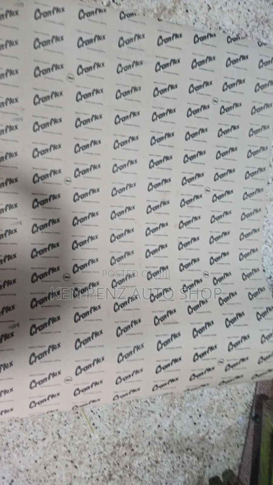 Cranflex Oil Resistant Material Gasket Maker Sheet