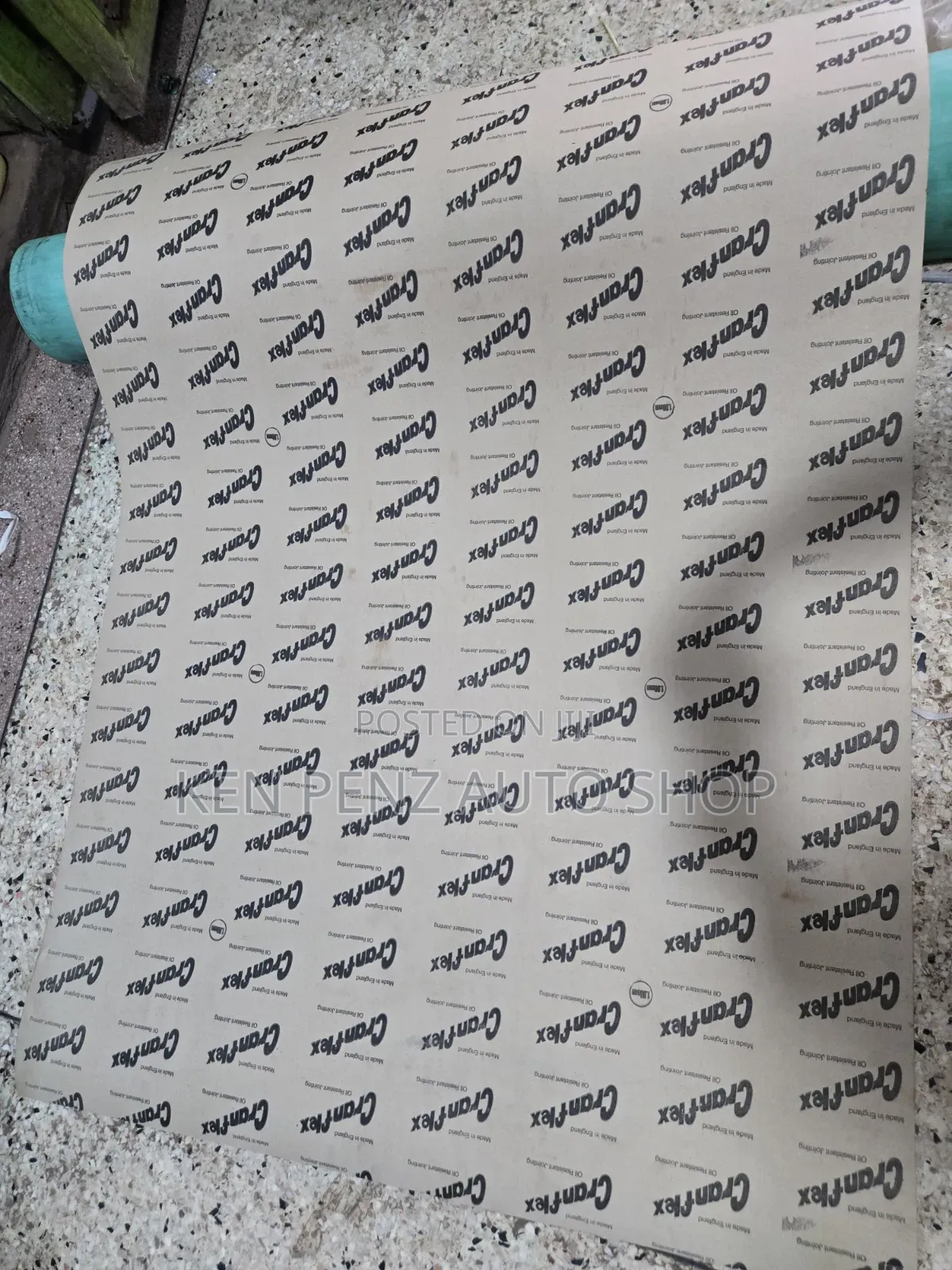 Cranflex Oil Resistant Material Gasket Maker Sheet