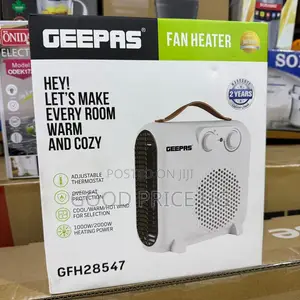 Geepas Portable Fan Heater (Model Gfh28547).