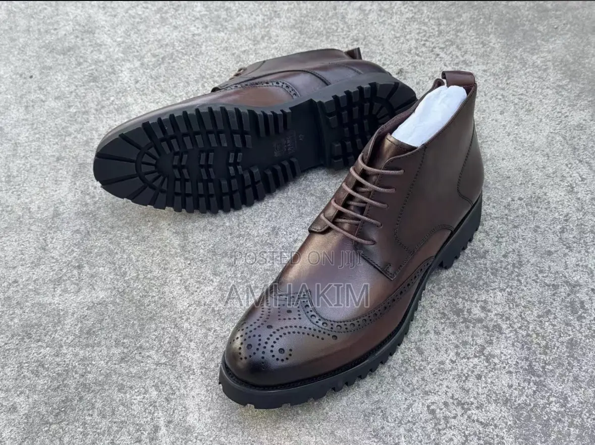 Classic Men Franco Banetti Laced Oxford Boots in Stock