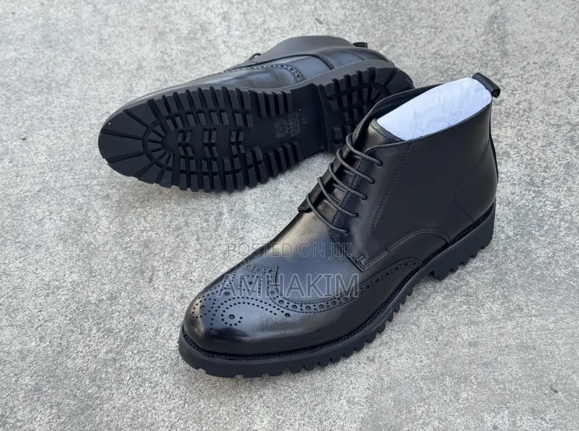 Classic Men Franco Banetti Laced Oxford Boots in Stock