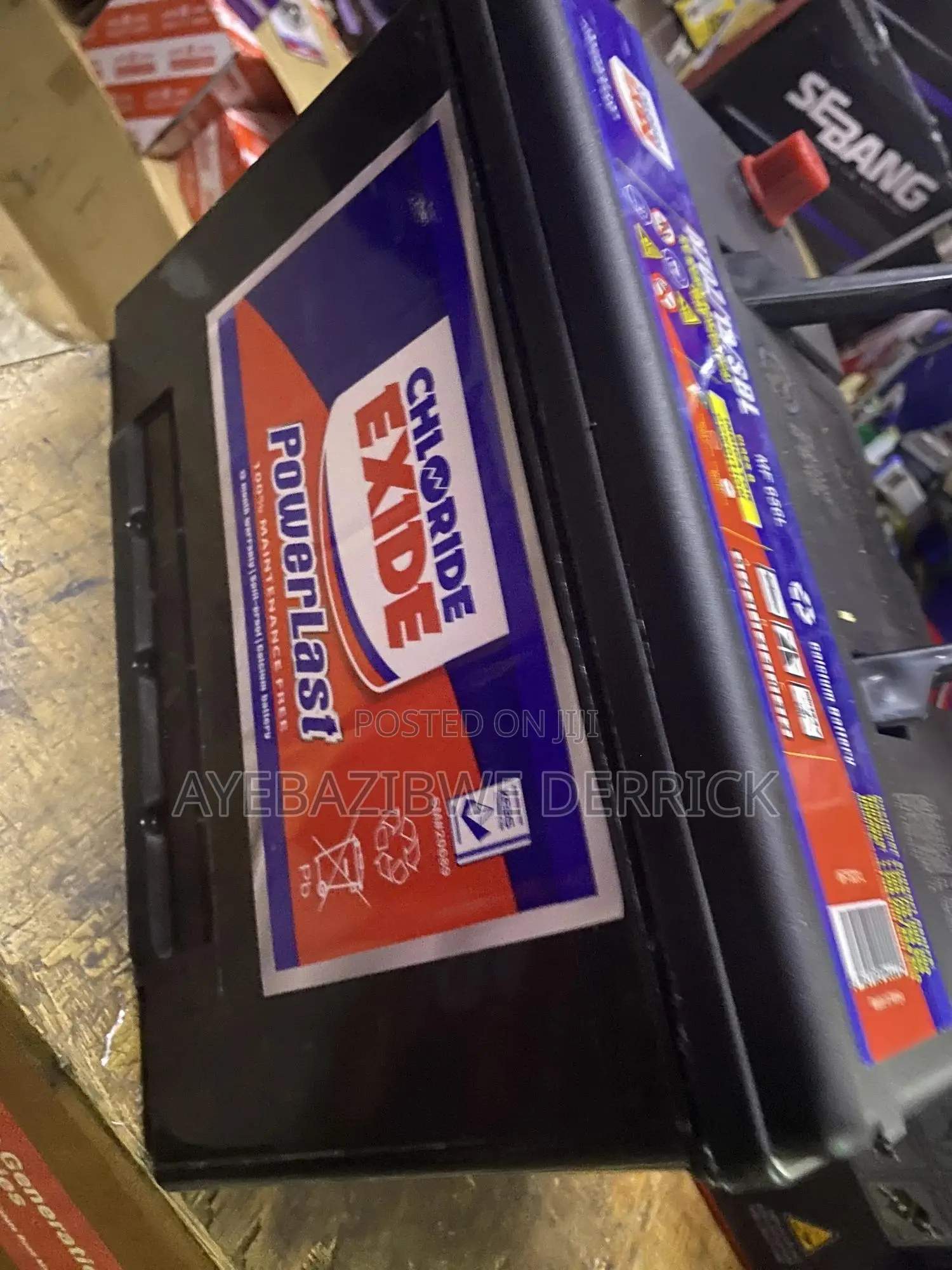 N70z Battery Chloride Exide Powerlast