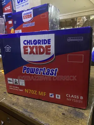 N70z Battery Chloride Exide Powerlast
