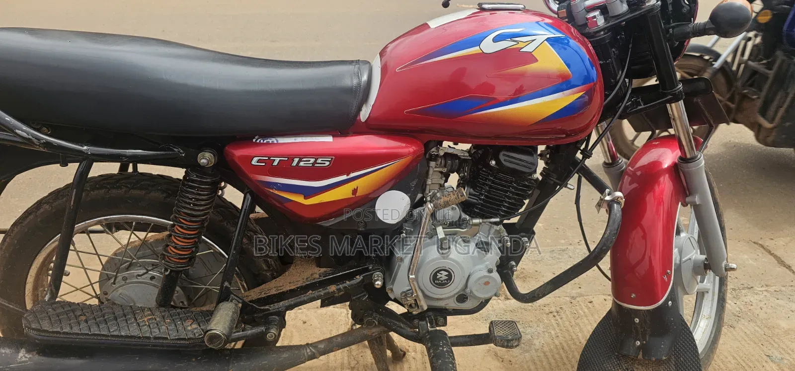 Bajaj CT 125X 2023 Red