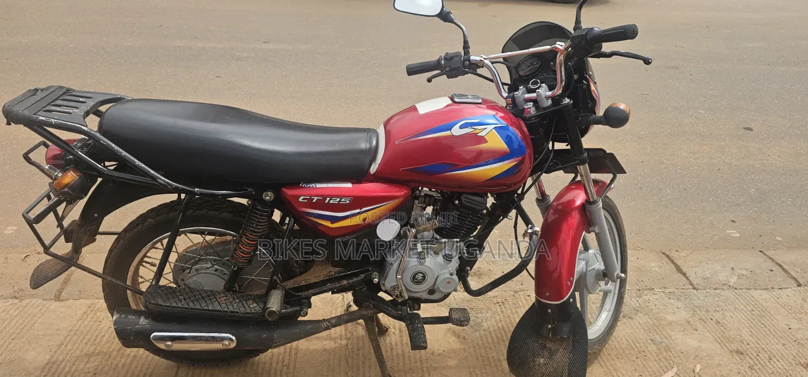 Bajaj CT 125X 2023 Red