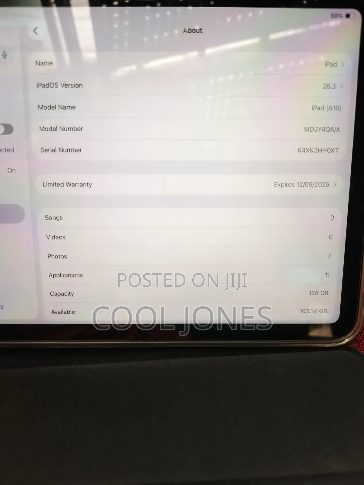 Apple iPad (2025) 128 GB Silver