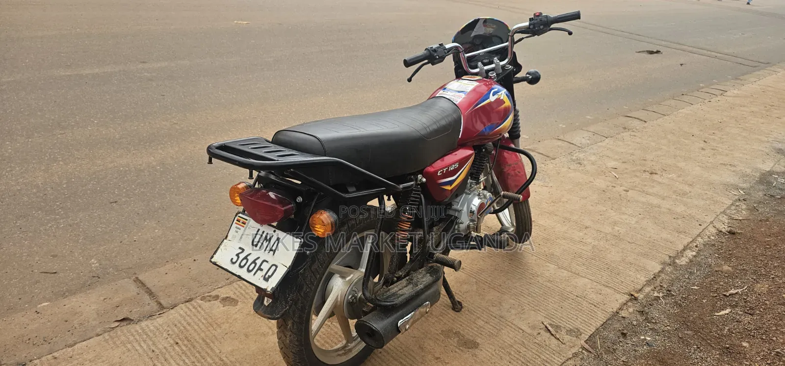 Bajaj CT 125X 2025 Red