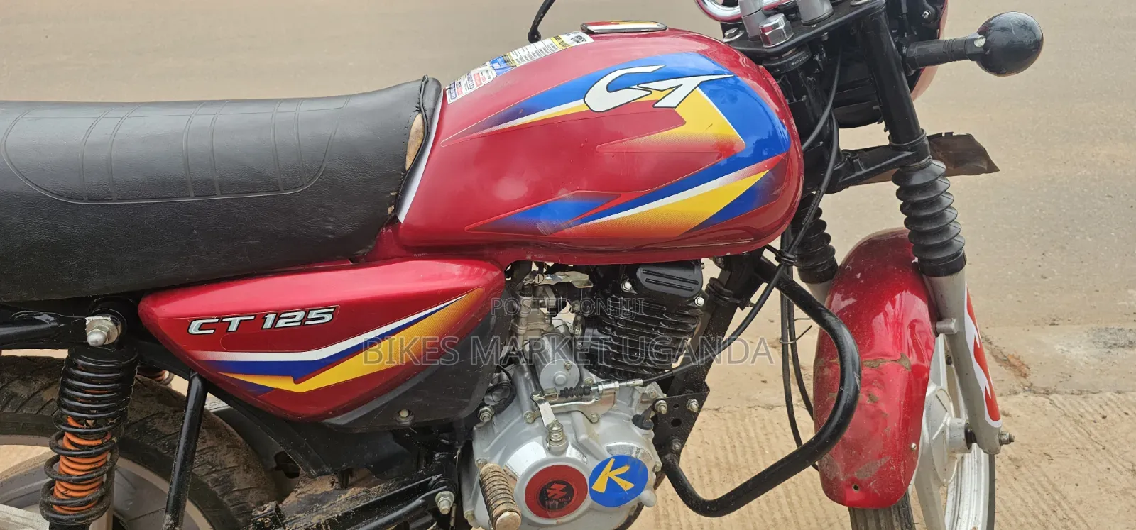 Bajaj CT 125X 2025 Red