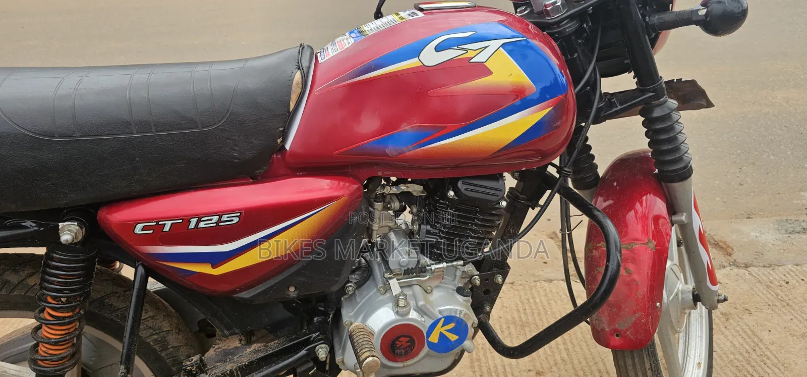 Bajaj CT 125X 2025 Red