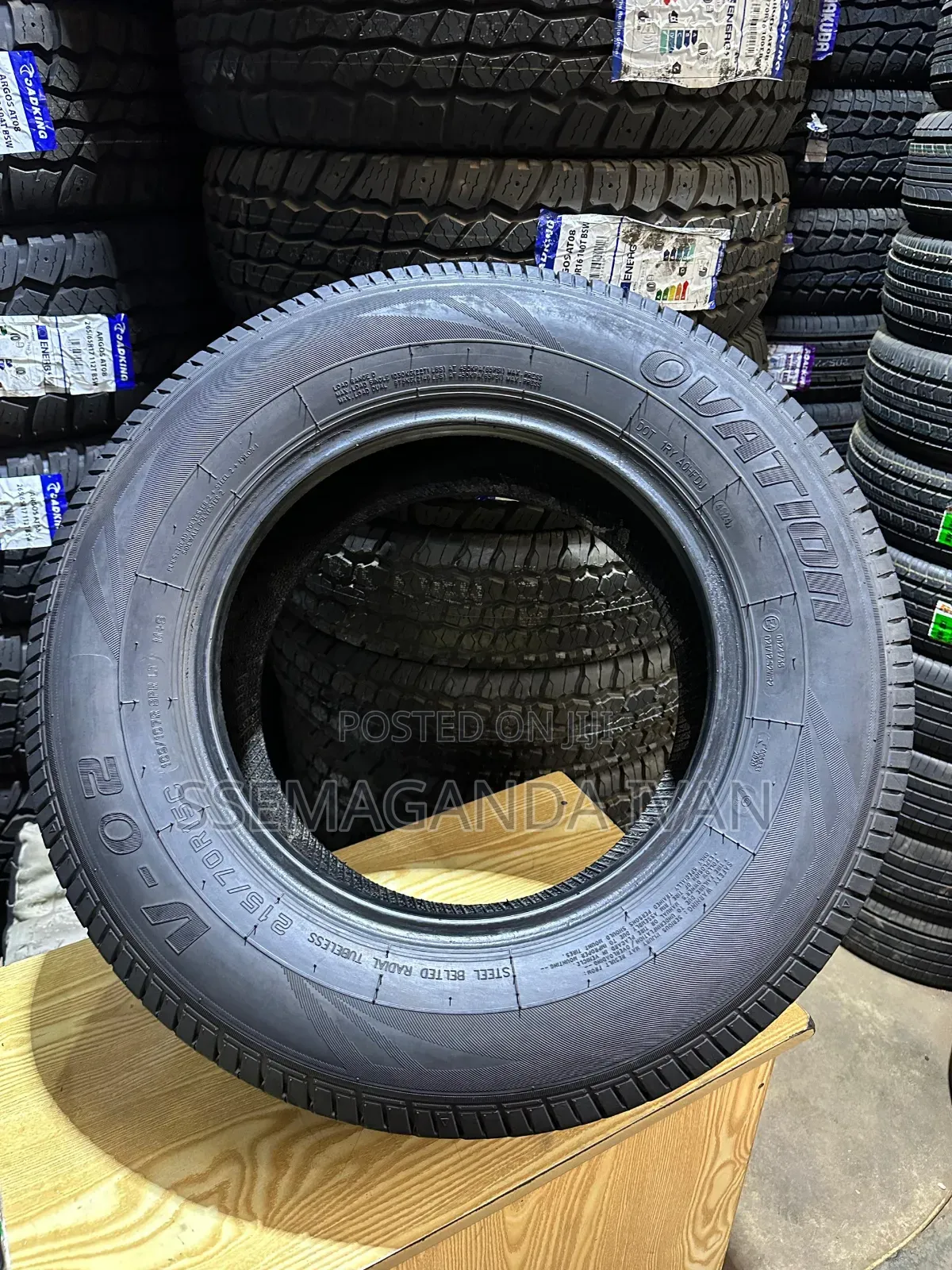 215/70r15 Real Used Ovation Tyres