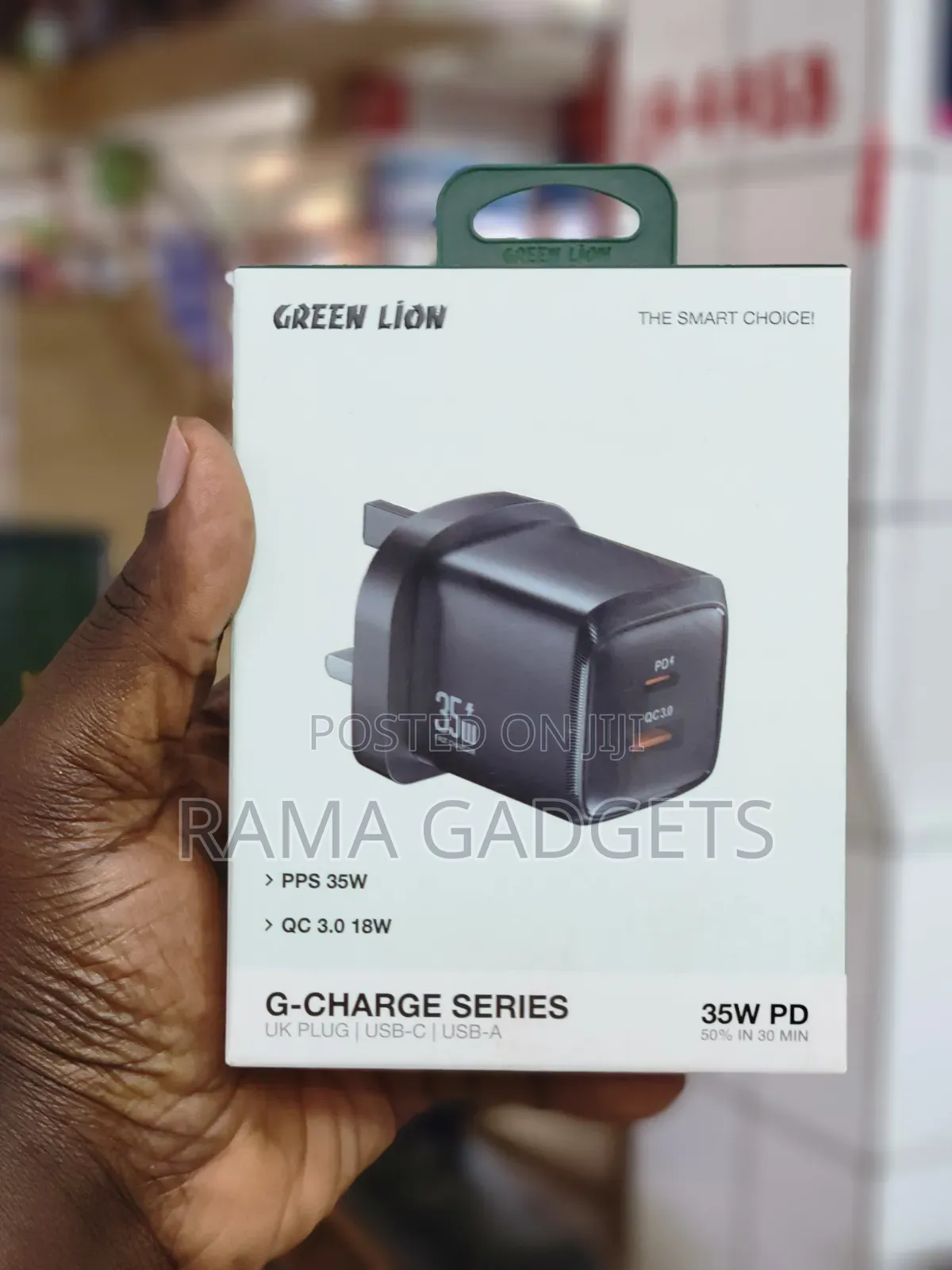 Green Lion G-Charge Series Dual Port Wall Charger