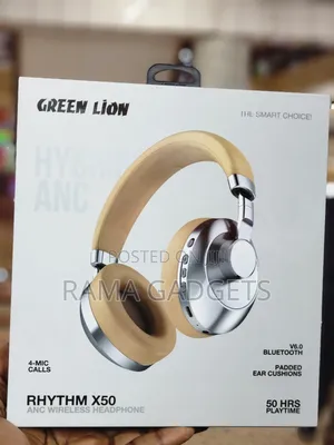 Green Lion Rhythm X50 Anc Wireless Headphone.