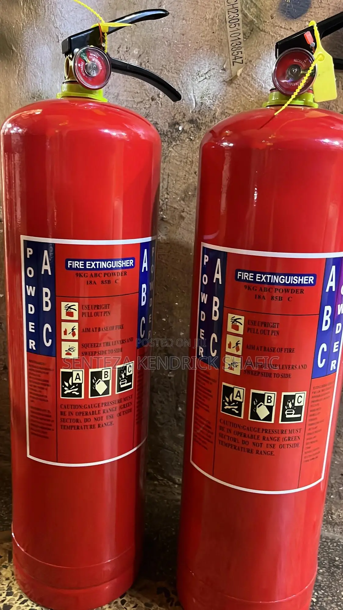 Fire Extinguisher 9kg Abc