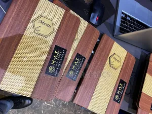 Branded Menu and Covers