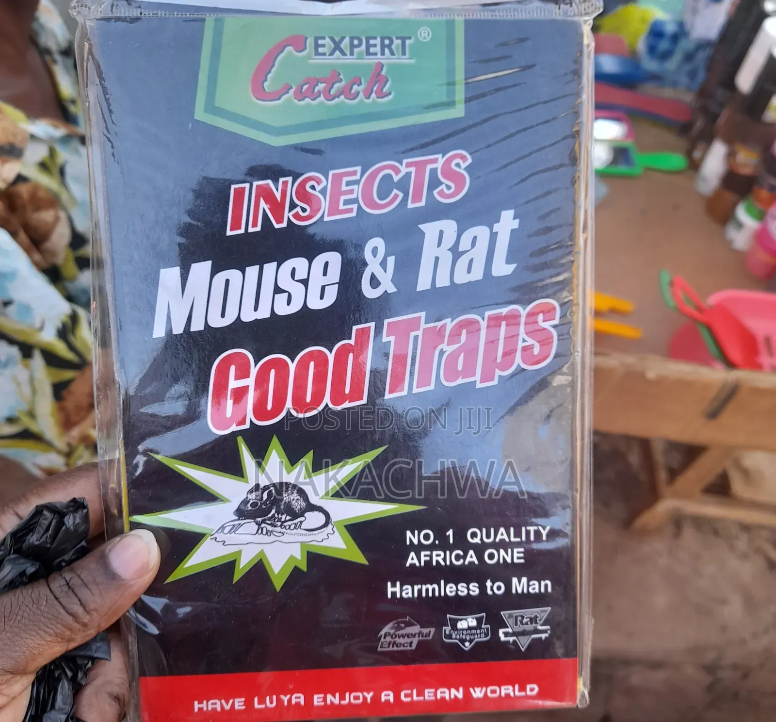 3 Pieces of Original Insect Mouse Trap Book