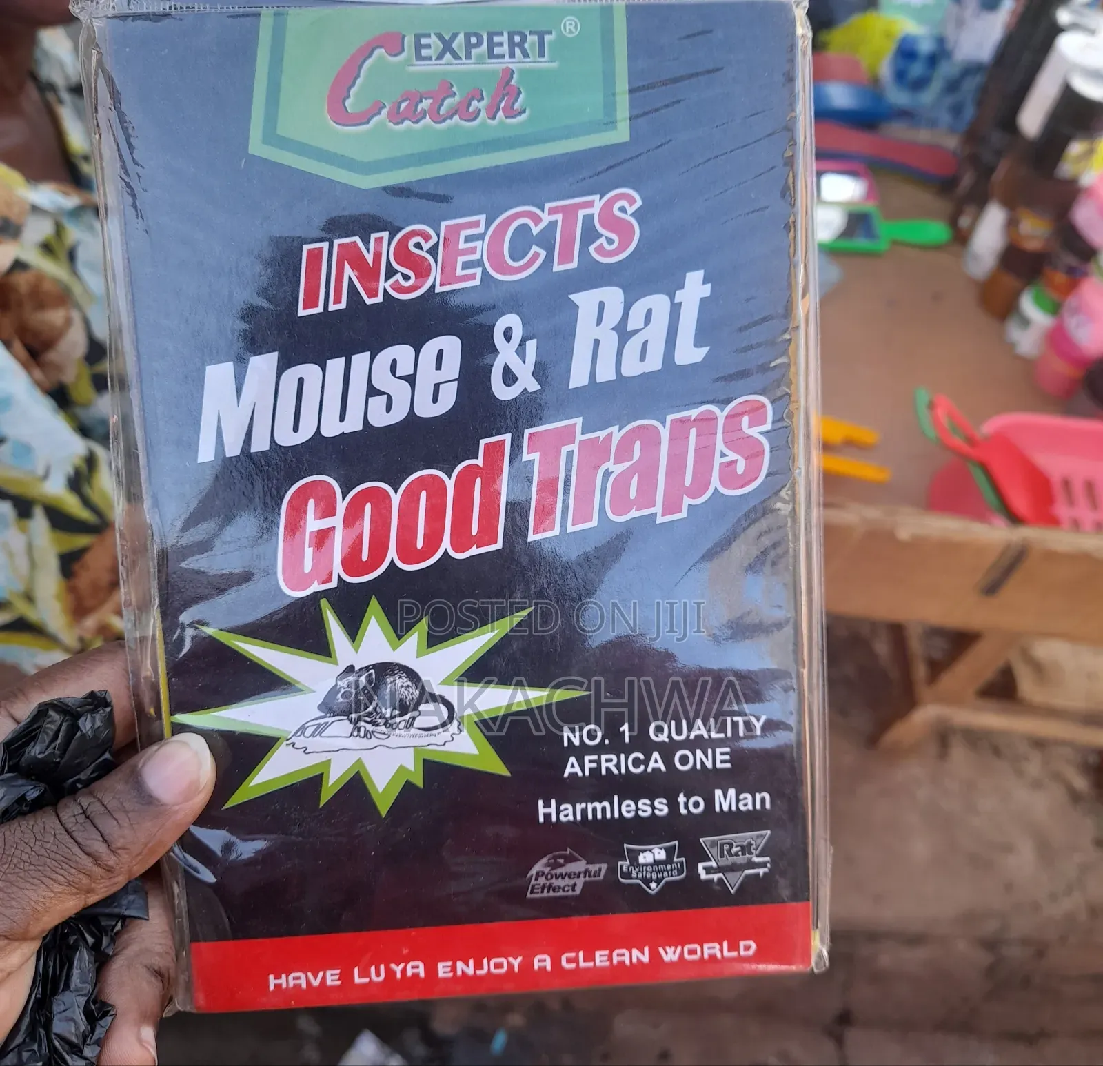 3 Pieces of Original Insect Mouse Trap Book