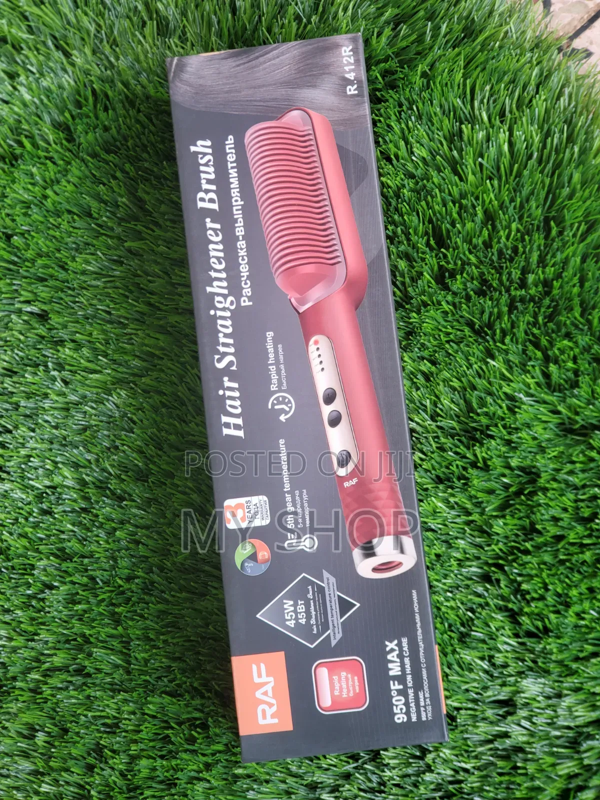 Raf Hair Straightener Brush