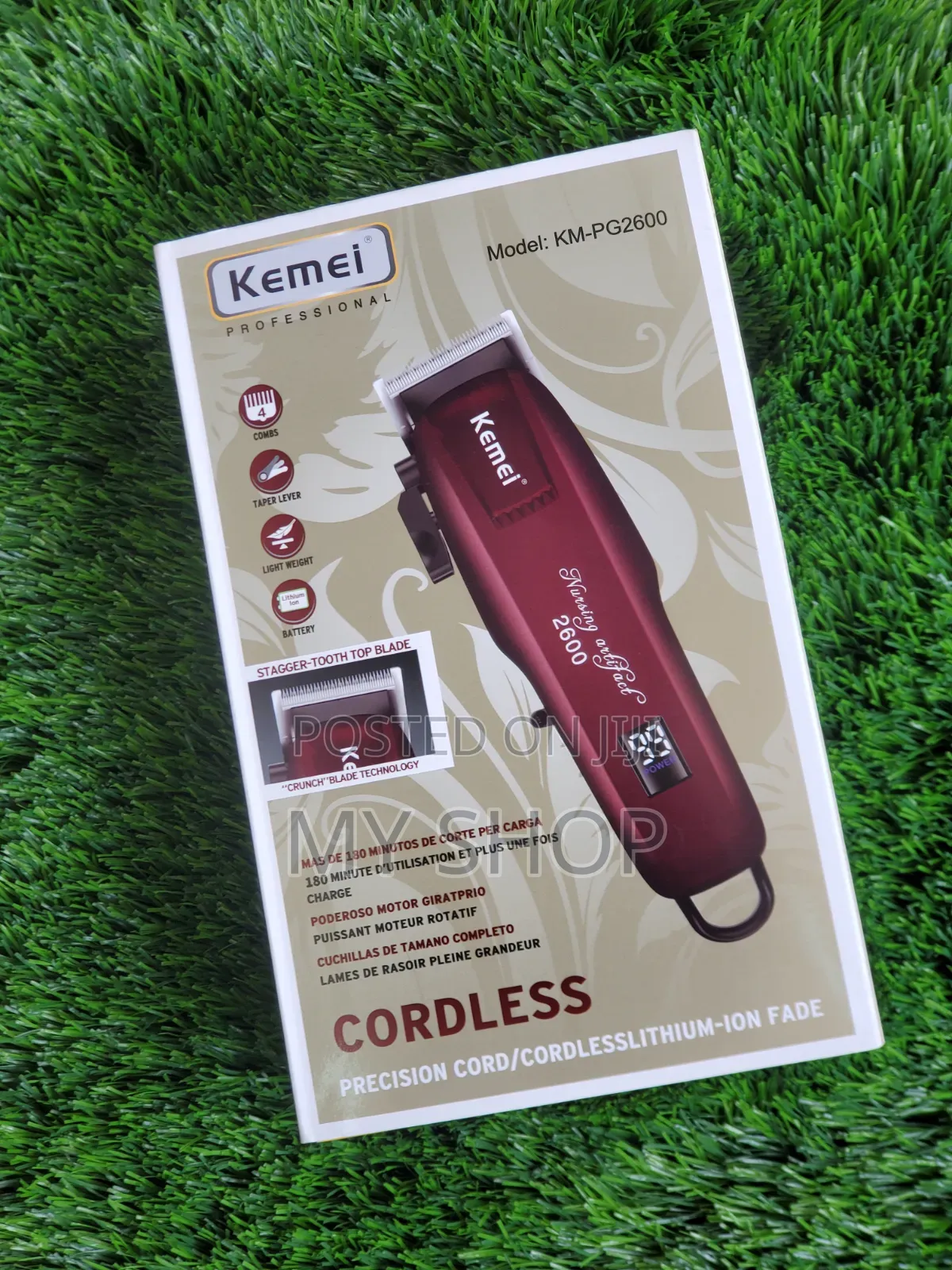 Cordless Hair Cutting Machine - Easy to Use