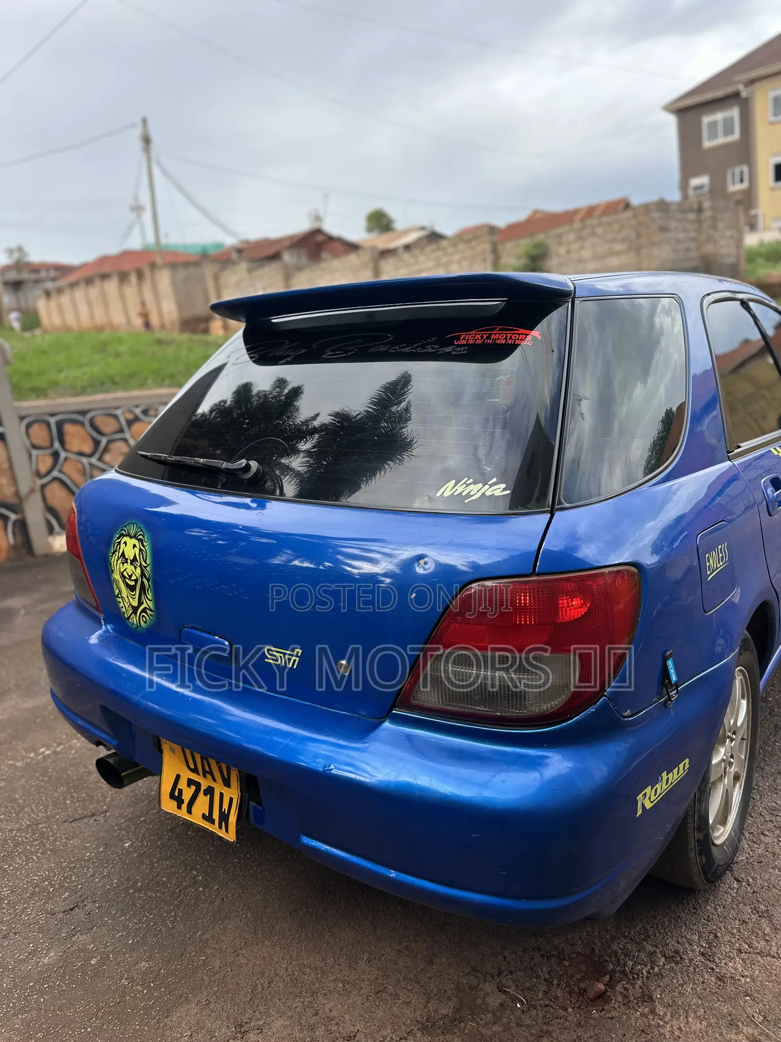 Subaru Impreza 2001 Blue