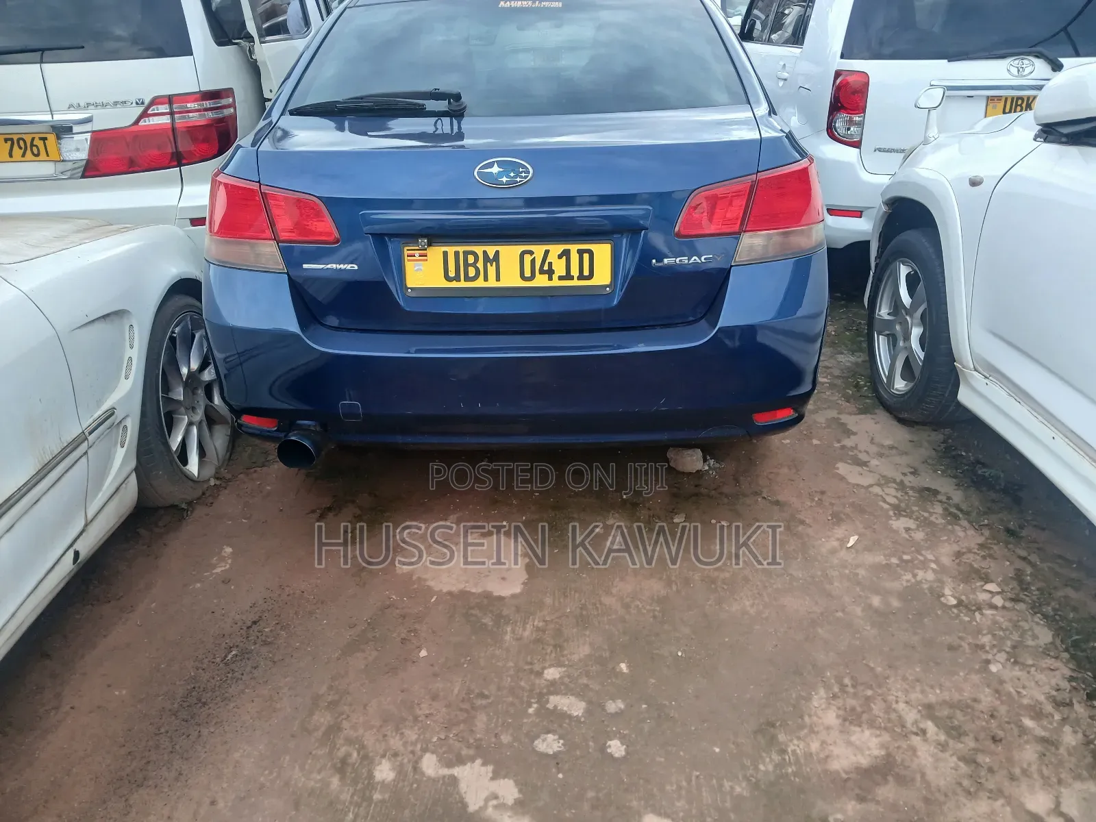 Subaru Legacy 2011 Blue