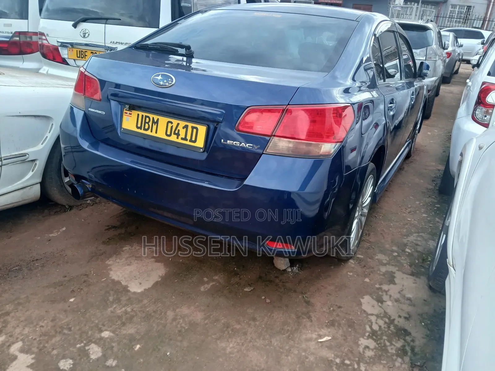 Subaru Legacy 2011 Blue