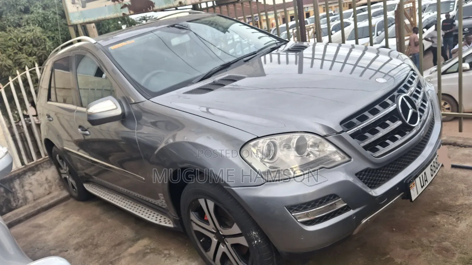 Mercedes-Benz M Class ML 350 AWD 4Matic (3.5L V6 7A) 2006 Silver