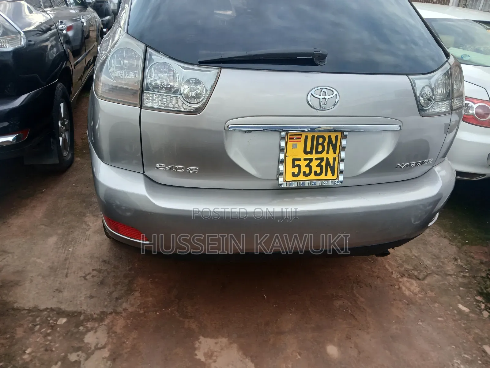 Toyota Harrier 2008 Silver