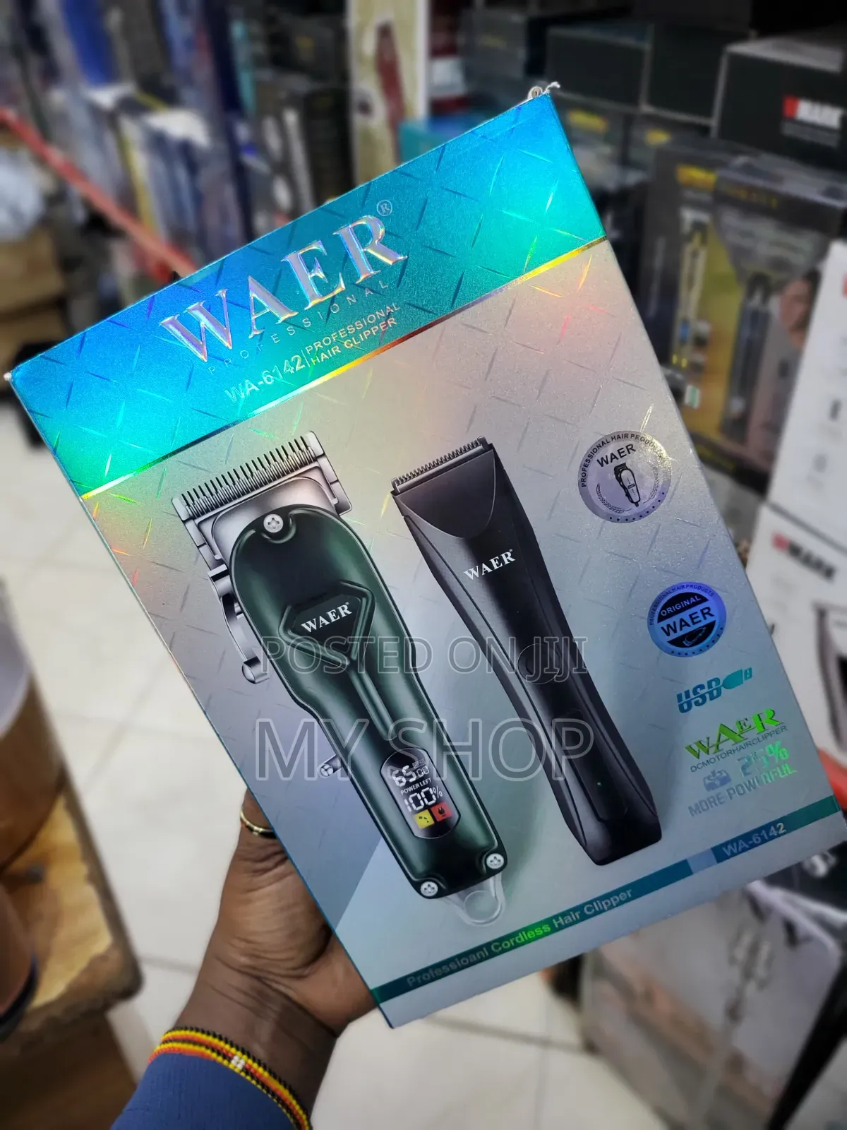 Professional Cordless Hair Clipper With a Trimmer