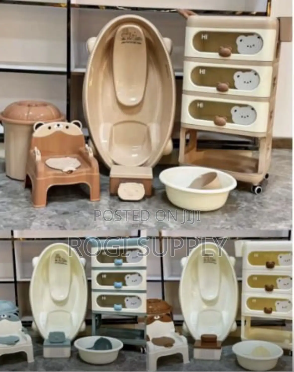 Baby Bath And Nursery Organization