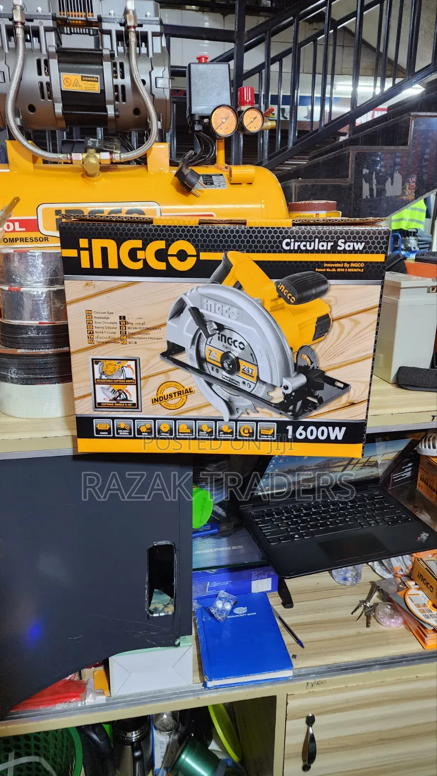 Ingco Cs18568 - Circular Saw - Orange