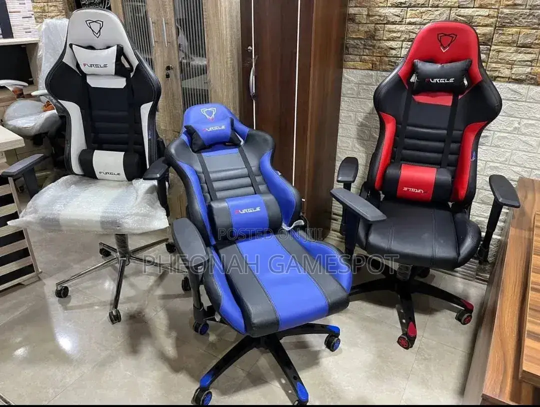 Gaming Chairs. Brand New. Comfort Is Too Much, Even Sleep Will Come.