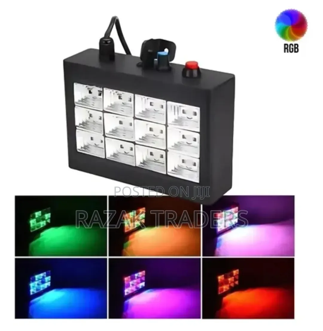 Color Music With Flash Effect Led Strobe Light Disco Party Light