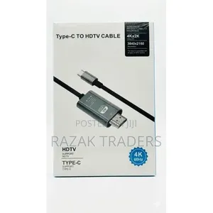  Usb-C Type C to Hdmi HDTV Cable Used to Connect Devices