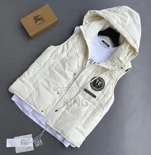 Hooded Quilted Vest Jacket
