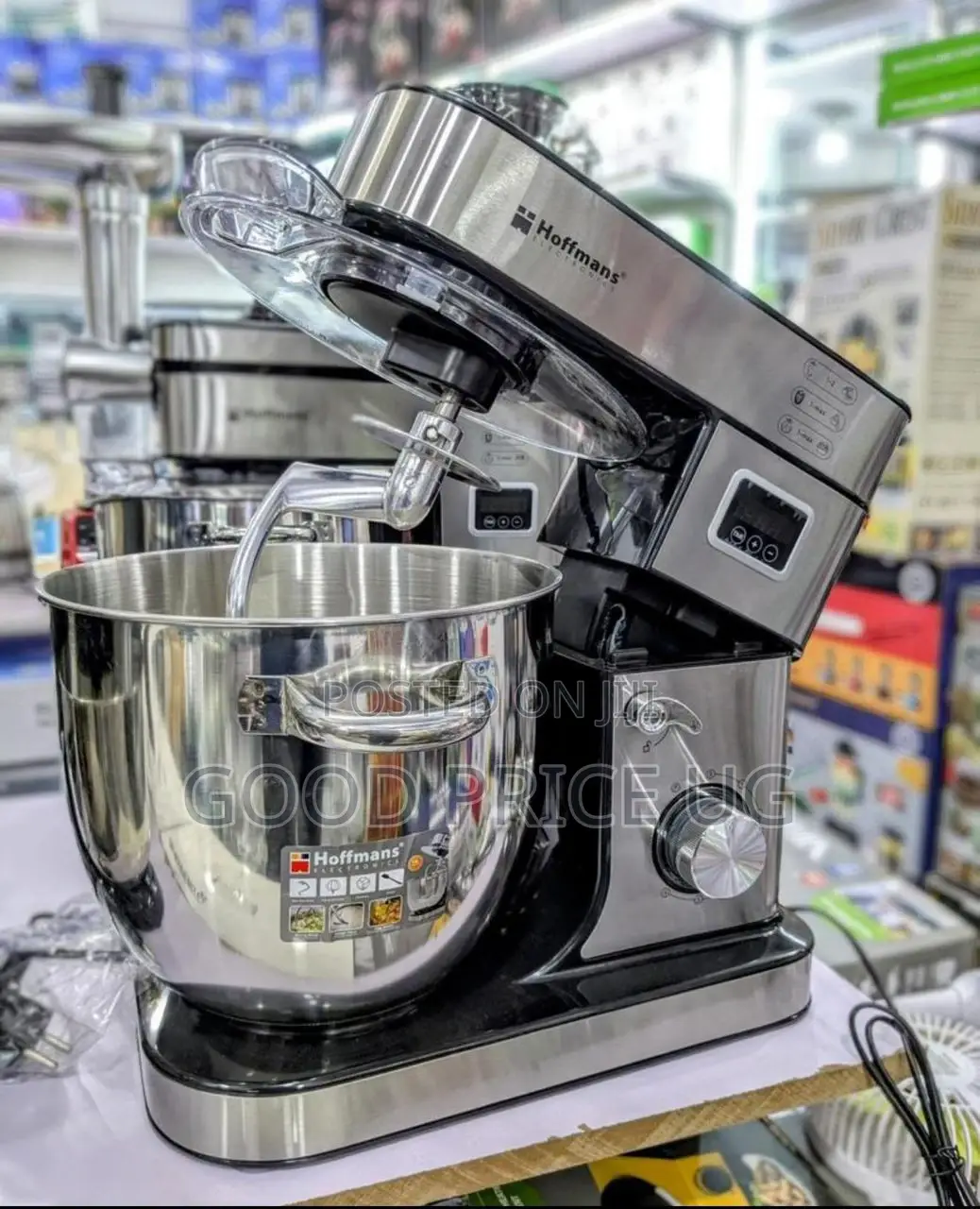 Hoffmans 3-in-1 Industrial Stand Mixer, 15l
