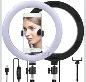 Beauty Live Led Ring Light With Tripod 10inch