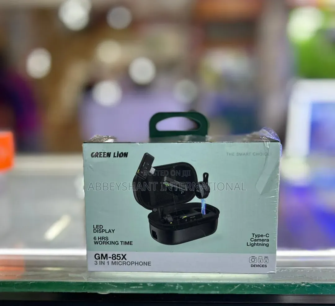 Green Lion Gm-85x 3 in 1 Wireless Microphone.