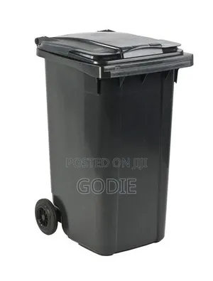120l Commercial-grade, Green Outdoor Trash Can Designed For Food Waste